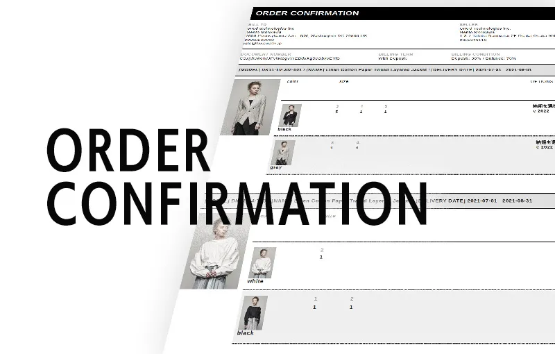 注文確認書(ORDER CONFIRMATION)とは?役割やクラウド化の実例【貿易書類】